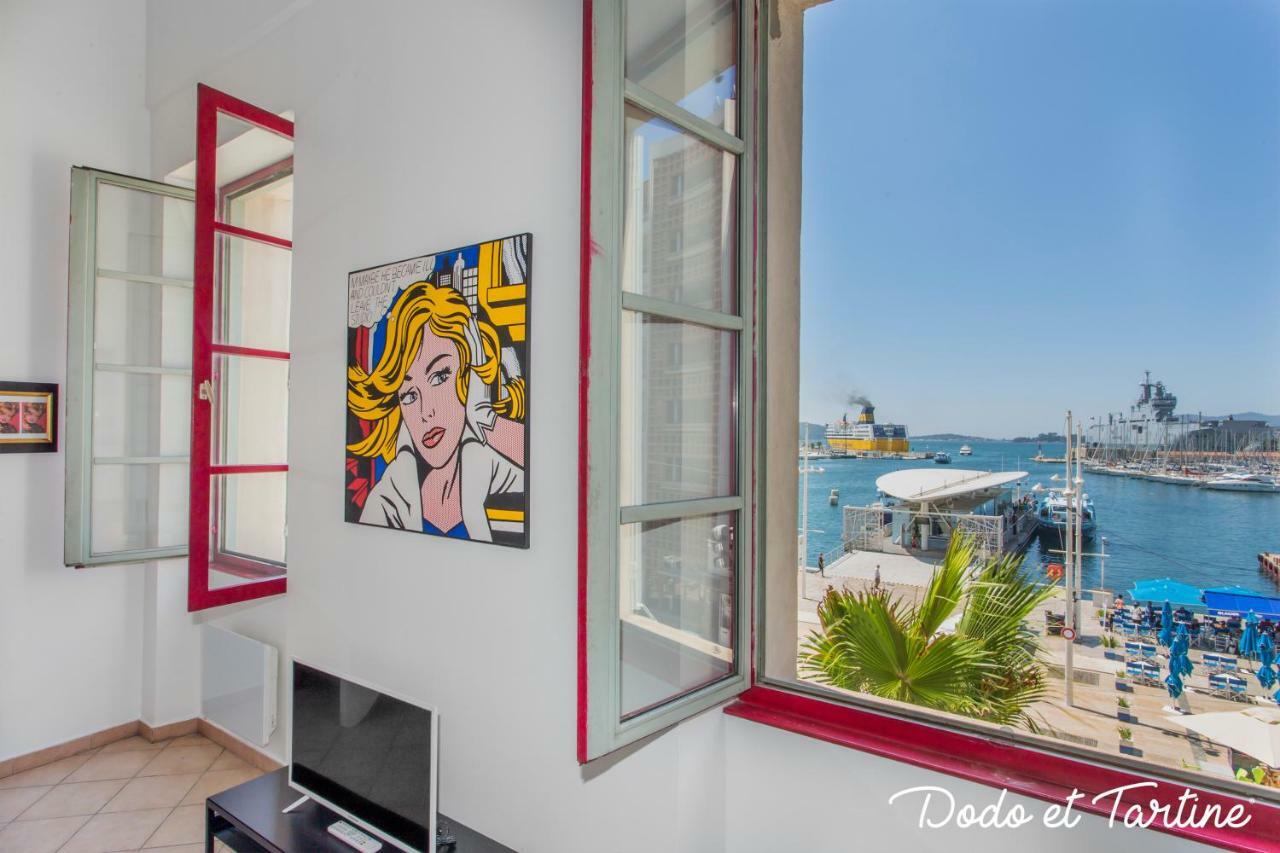 Awesome Flat With Sea View - Dodo Et Tartine Lägenhet Toulon Exteriör bild