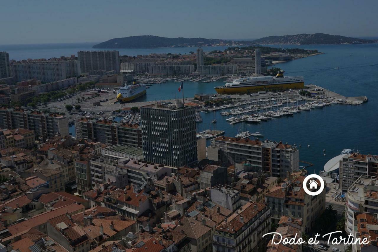 Awesome Flat With Sea View - Dodo Et Tartine Lägenhet Toulon Exteriör bild