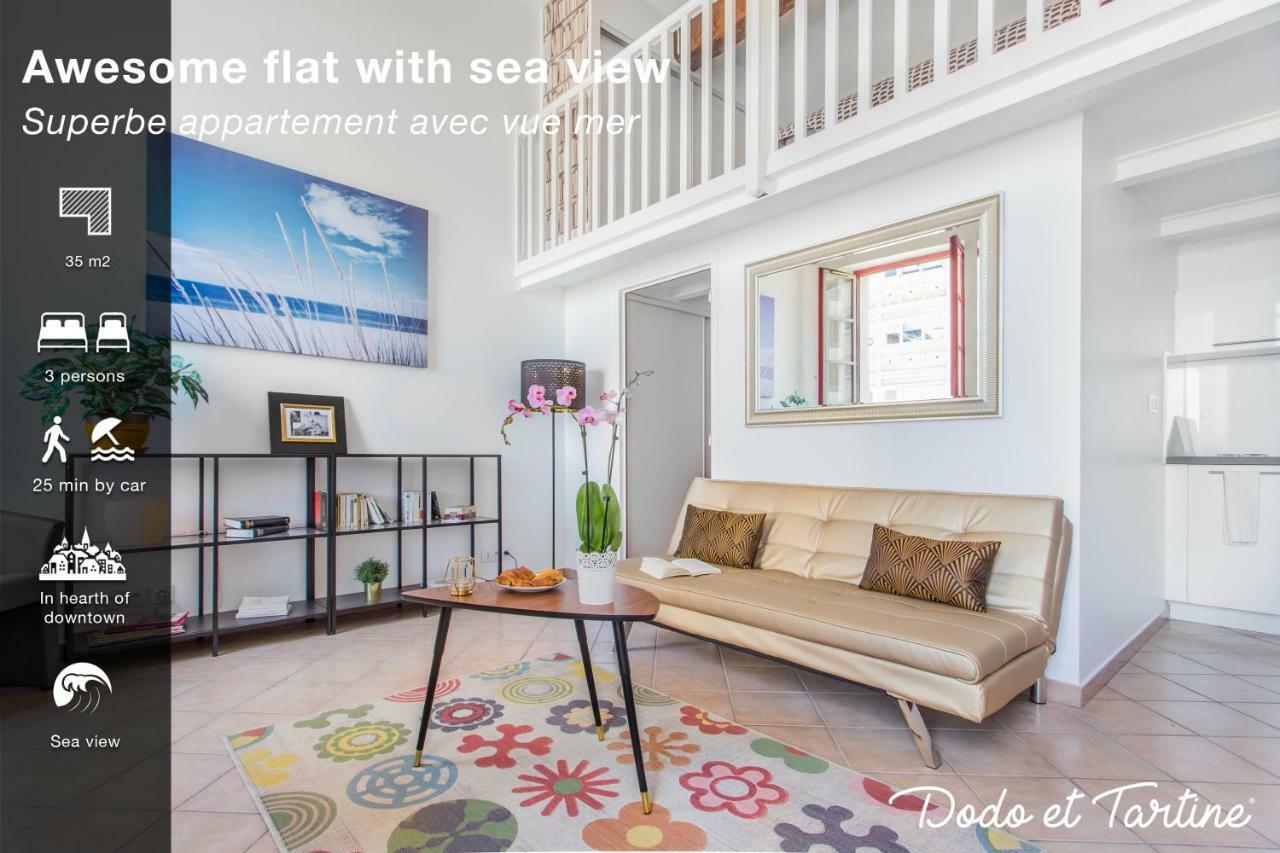 Awesome Flat With Sea View - Dodo Et Tartine Lägenhet Toulon Exteriör bild